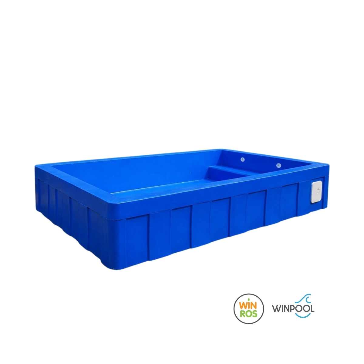 Piscina rotomoldeada con hidromasaje